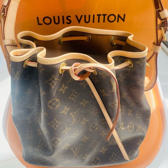 Authentic LV Monogram Canvas Noe- Stunning New Vachetta - Picture 14 of 17